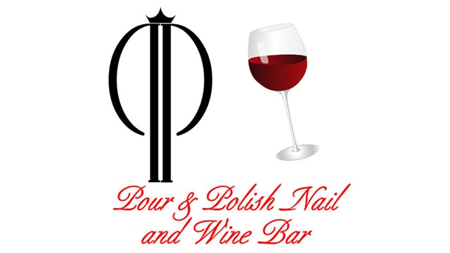 Pour Polish Logo Design